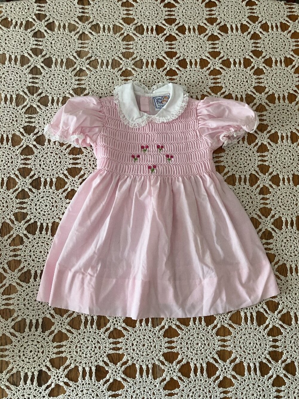 Vintage Nana’s Pet Exclusively for J.C. Penney Toddler’s 4T Pink Party Dress